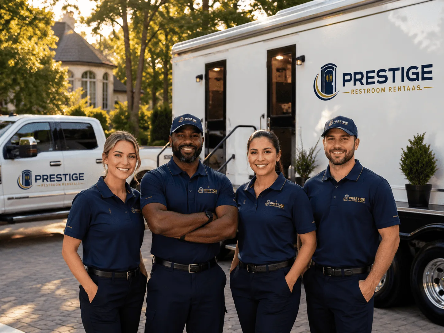 Trusted Luxury Portable Restrooms company in Coldwater, MS